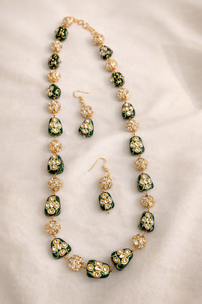 Victorian Mala With Earings