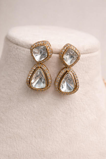 Round Mossinite Droping Style Haasli