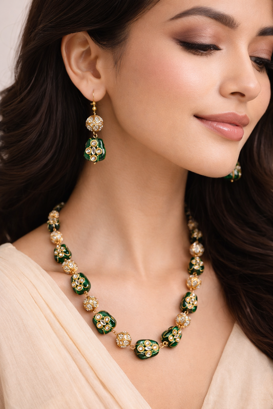 Victorian Mala With Earings