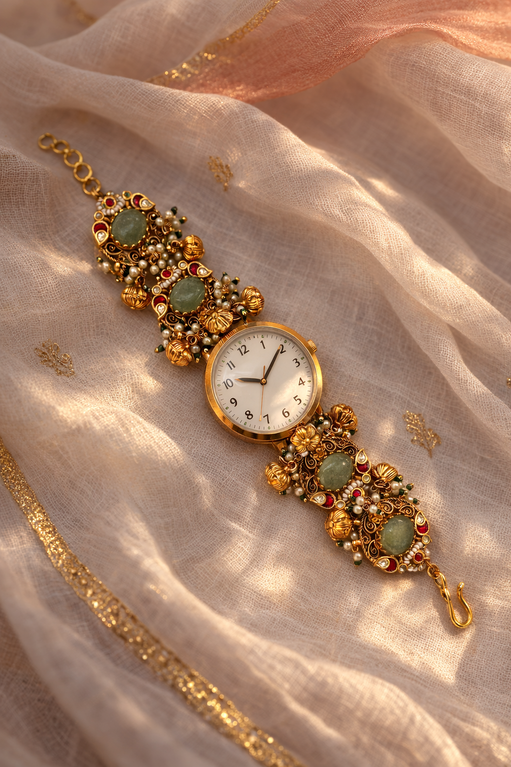 Timeless Heritage Onyx Watch/Bracelet