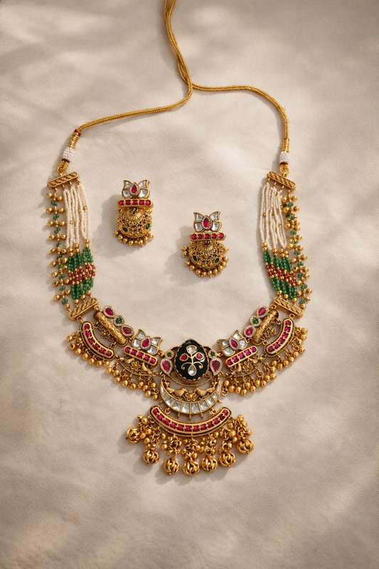 Antique Royal Haritage Necklace set