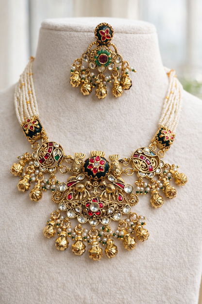 Premium Haritage Necklace set