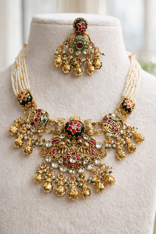 Premium Haritage Necklace set