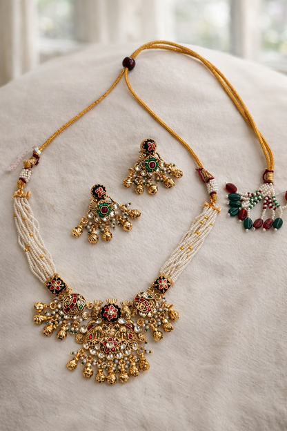 Premium Haritage Necklace set