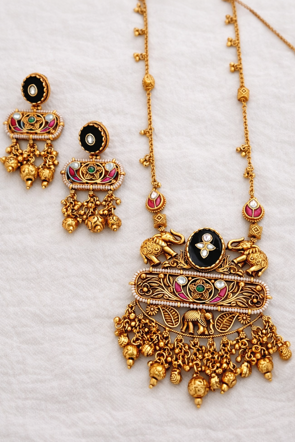 Taara Long Pendant Set