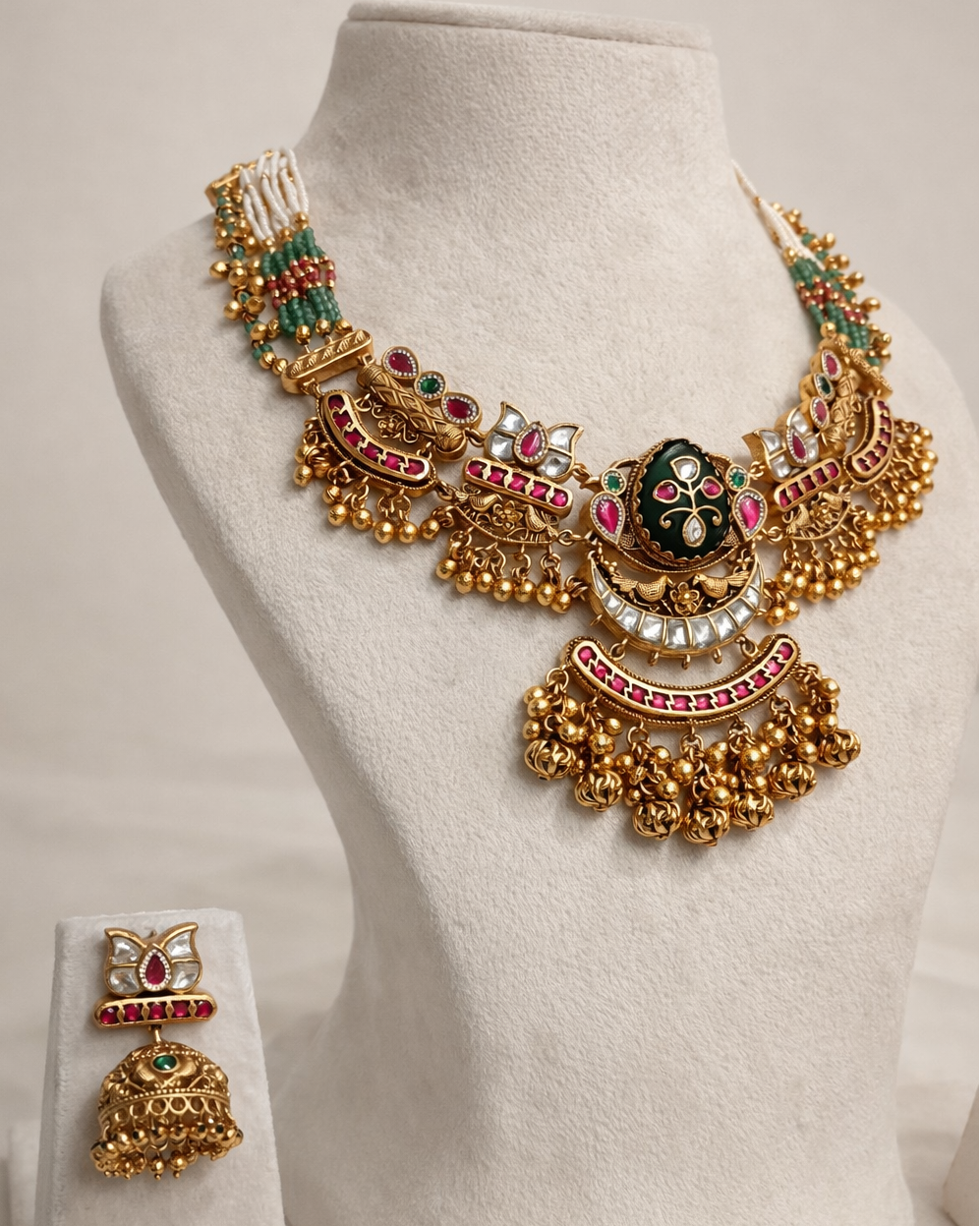 Antique Royal Haritage Necklace set-G358200