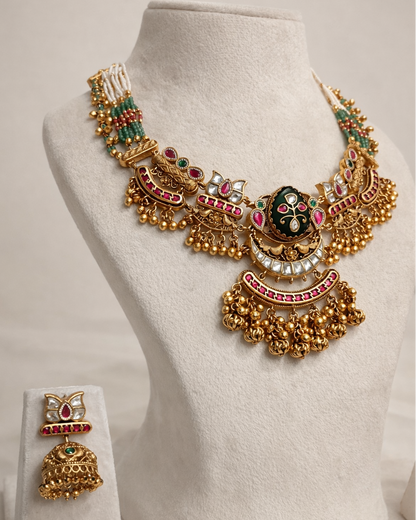 Antique Royal Haritage Necklace set-G358200