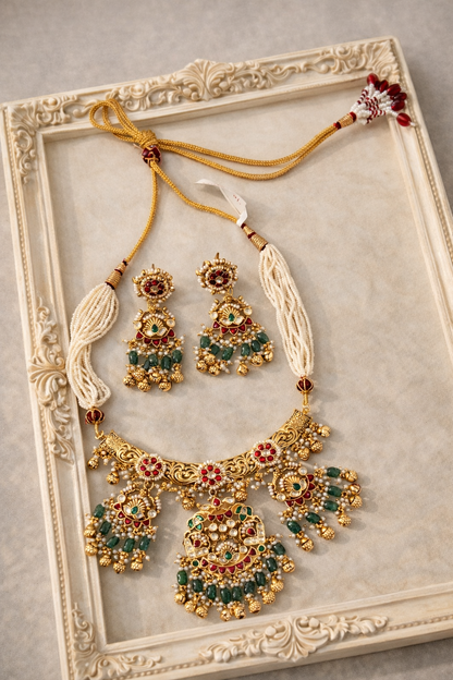 Hasli Haritage Necklace set