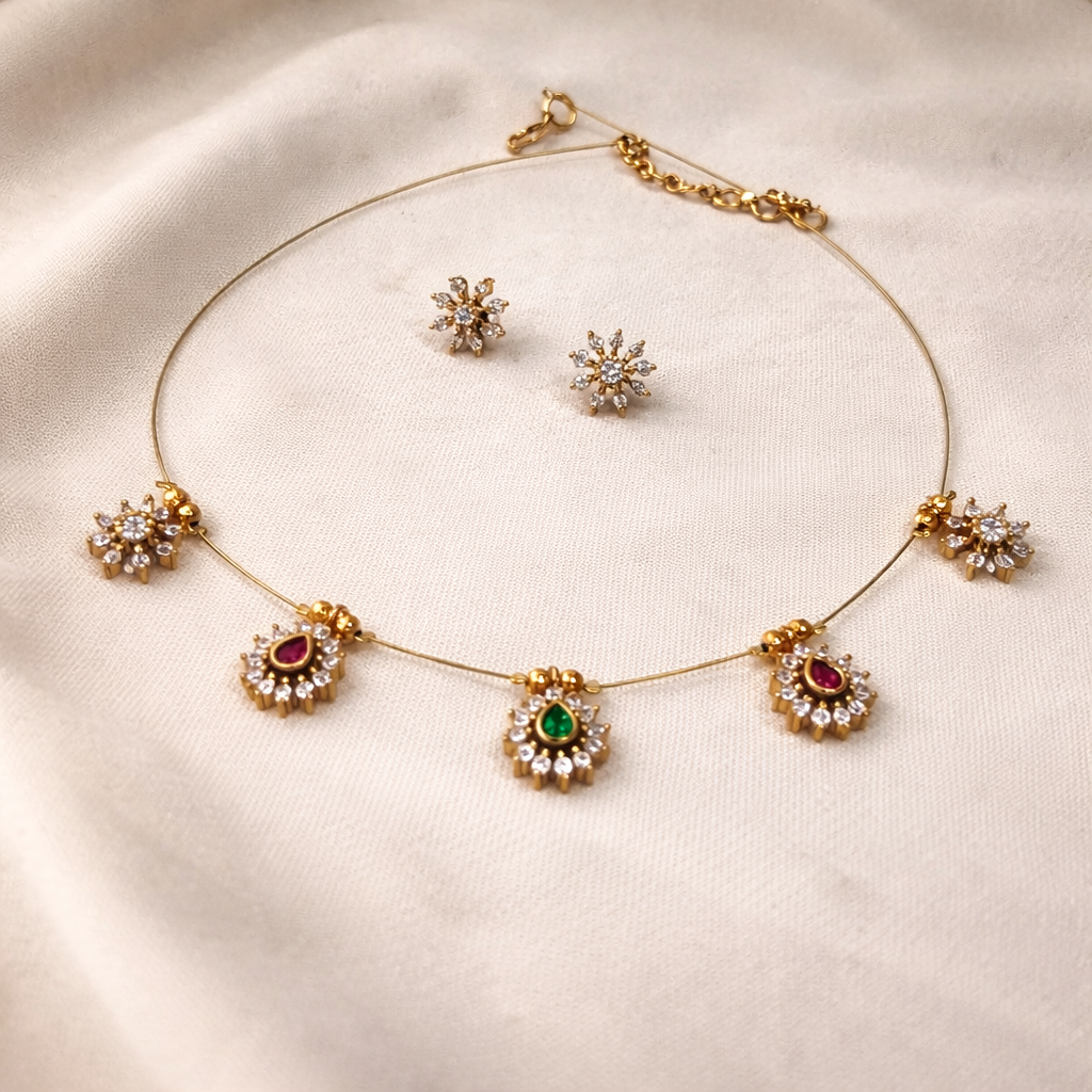 Multicolor Invisible Necklace