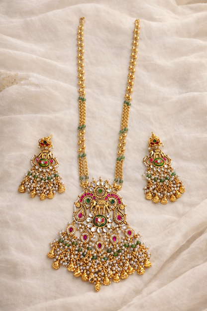 Heritage Jadaau Rubbana Long Necklace Set