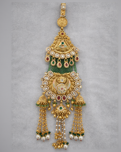 Gold-Toned  Heritage Kamar Challa / Judda-G354800