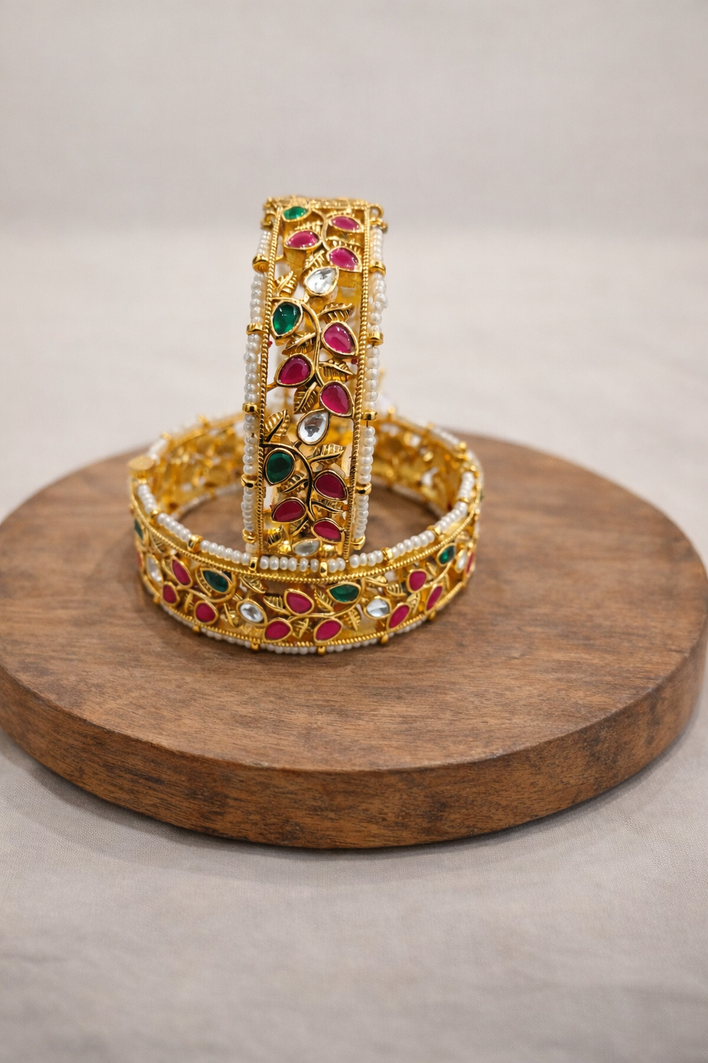 Jadav Heritage Bangles(Set of 2)