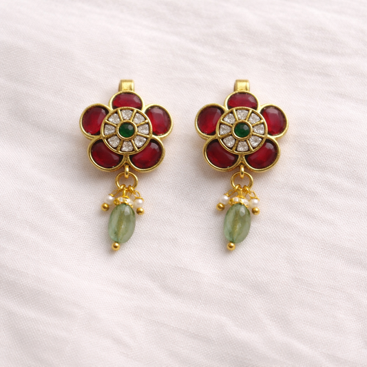 Jadav Kundan Bugadi Earrings-G35900