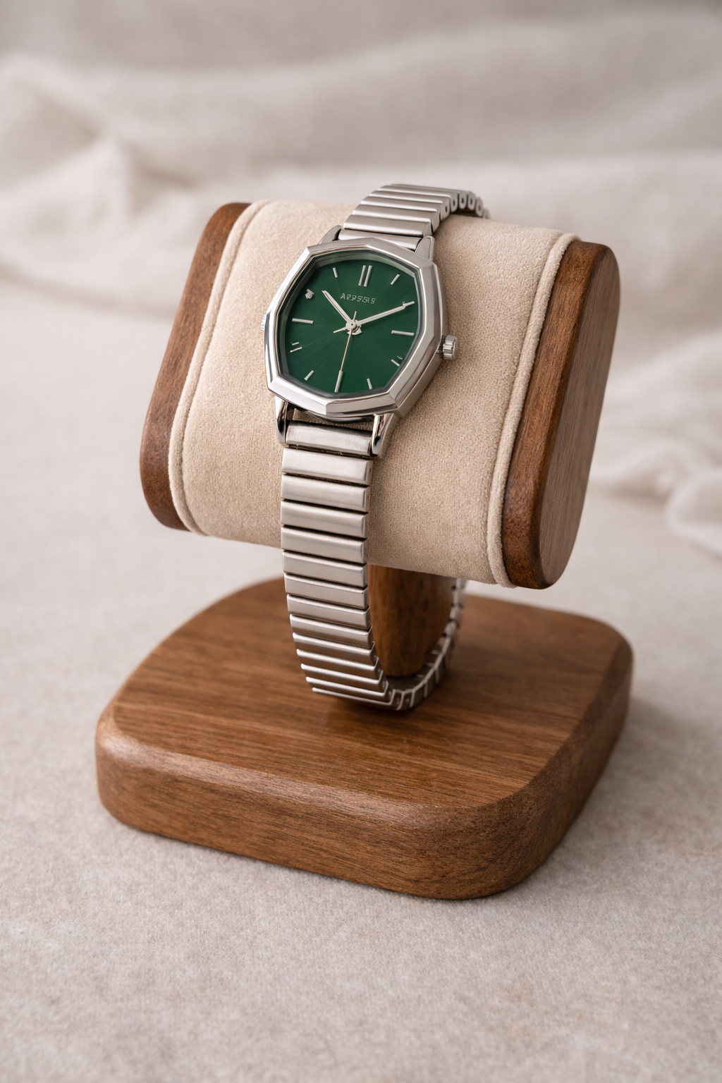Stainless steel hexagon Silver Watch-G351100