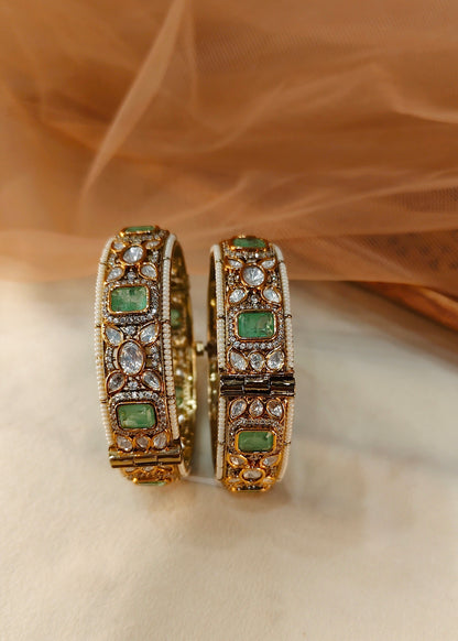 Moissanite Bangles(Set of 2)-G155400