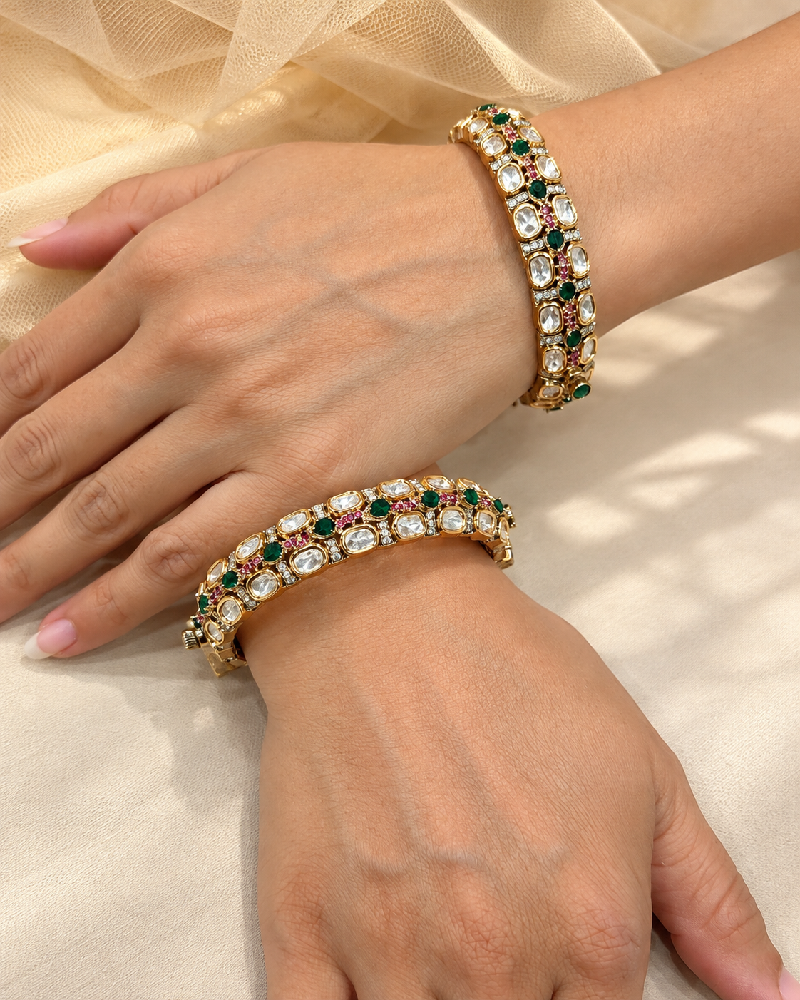 Moissanite Bangles-BGL2317