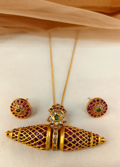 Jadau Pendant Set-G351700