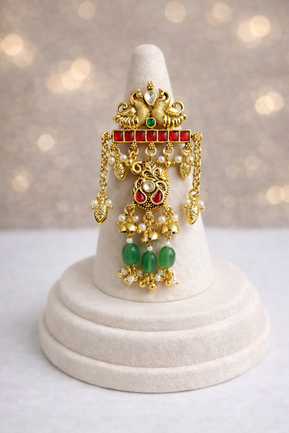 Heritage Peacock Statement Ring