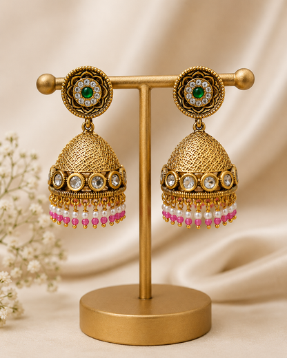 Rajwadi Heritage Necklace Set-G115800