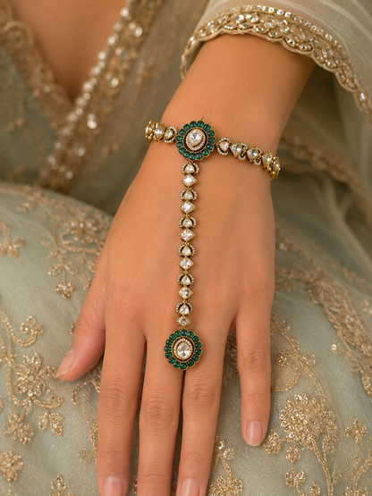 Moissanite Haath Phool/Hathpan/Hand Harness-G771900