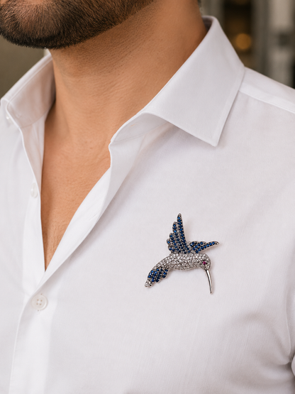 Humming bird Brooch-G11700