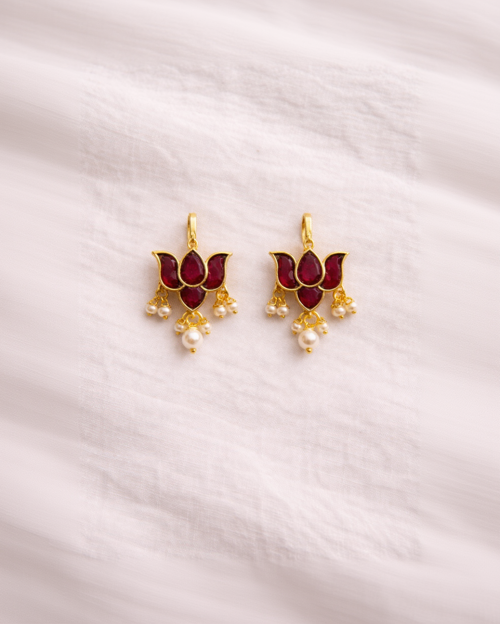 Jadav Kundan Bugadi Earrings-G35200
