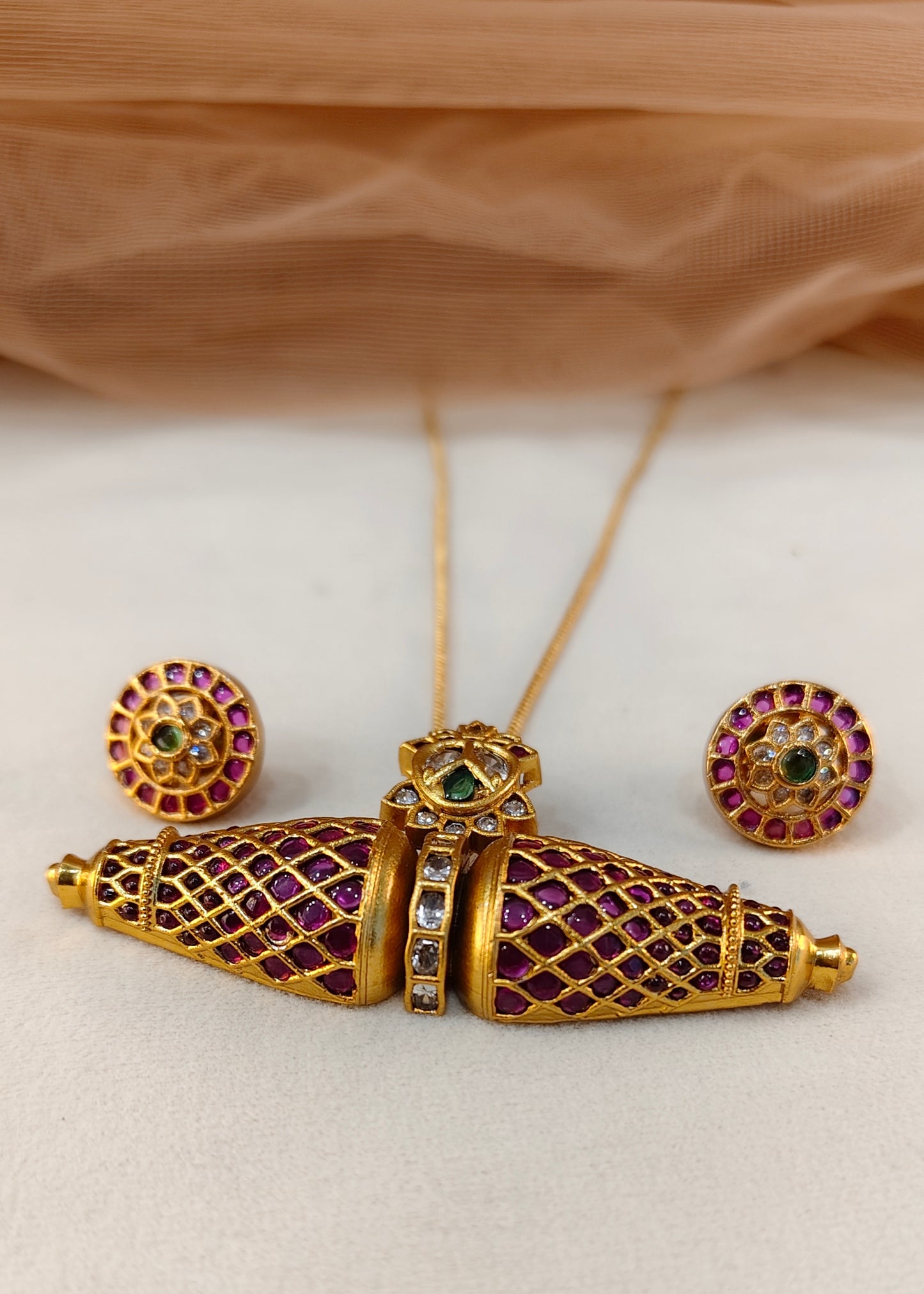 Jadau Pendant Set-G351700