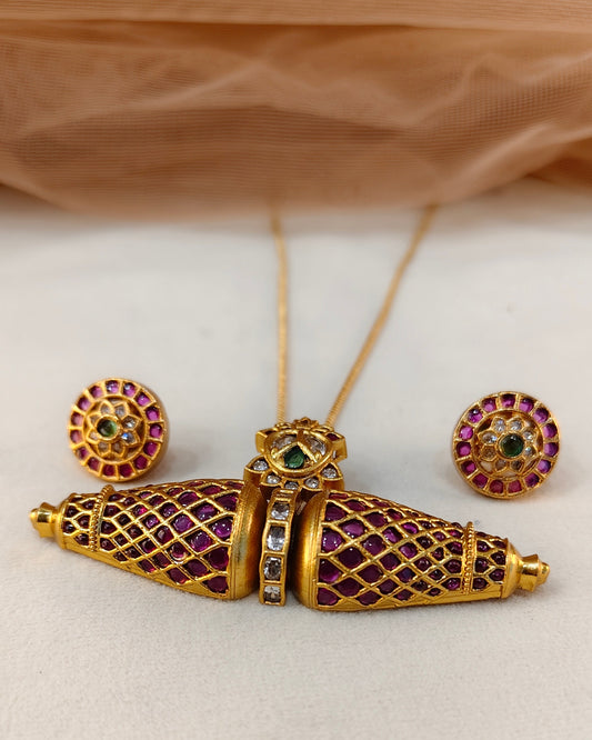 Jadau Pendant Set-G351700
