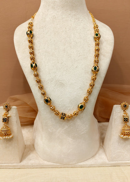 Gold-Plated Mala Necklace-G171100