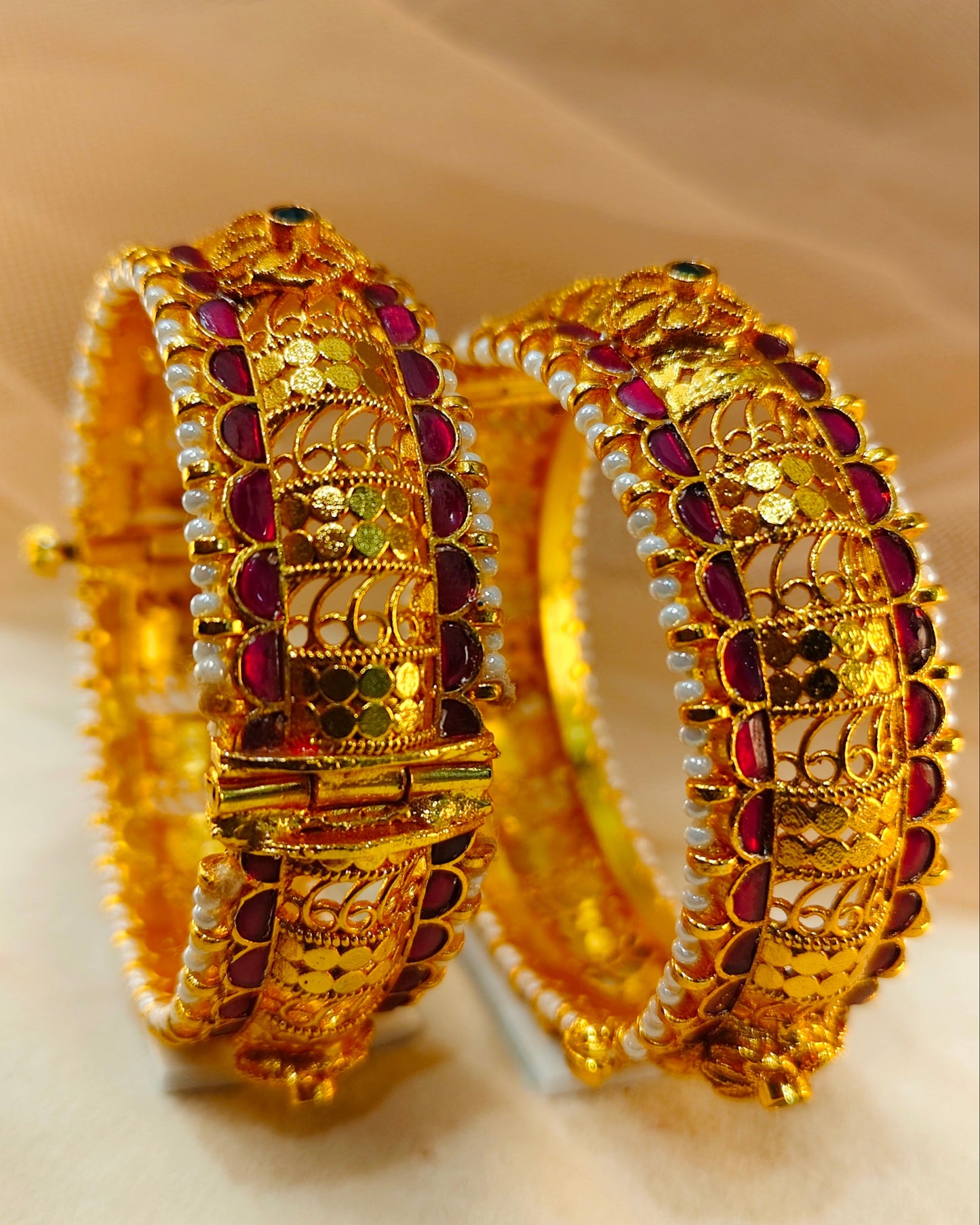 Jadau Bangles(Set of 2)-G157800