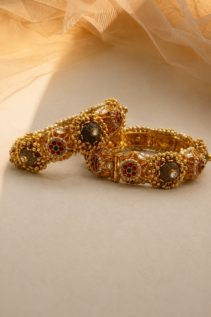 Jadau bangles(set of 2)-G3311000