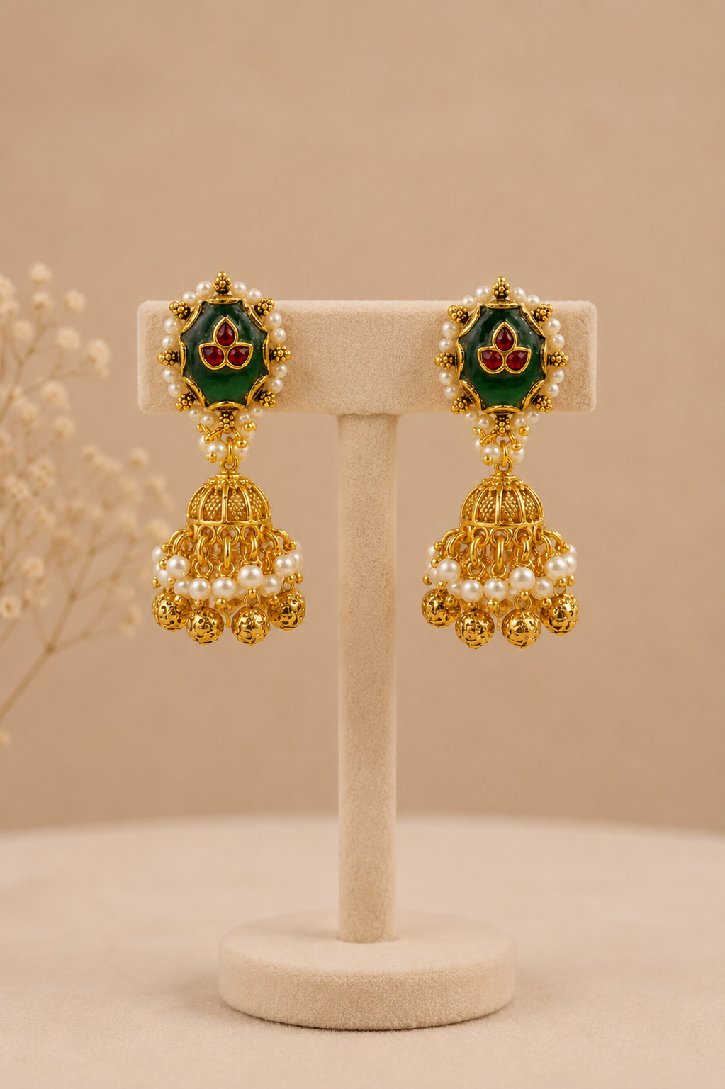Jadau Necklace Set-G45200