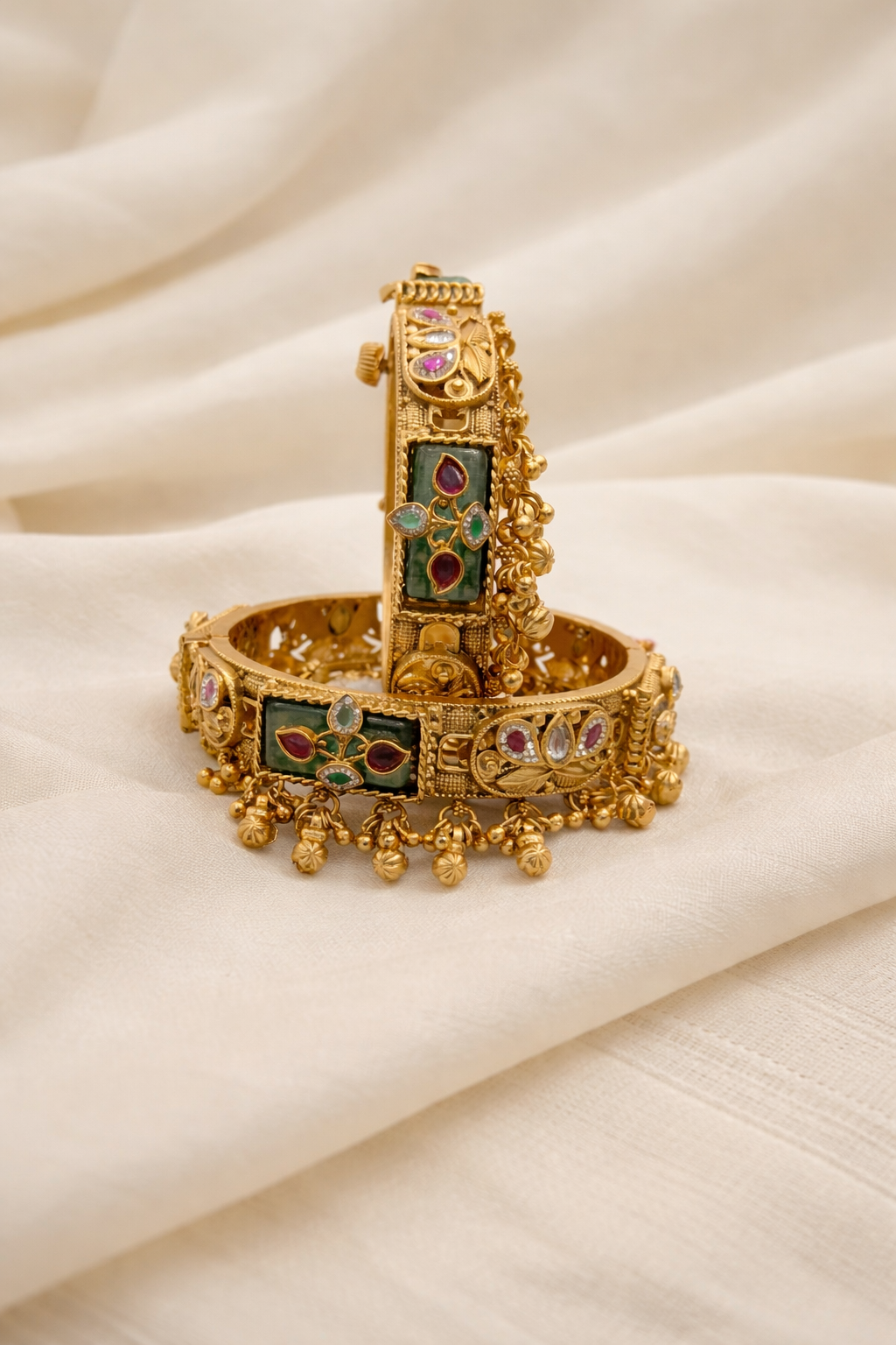 Antique Heritage Bangles(Set of 2)