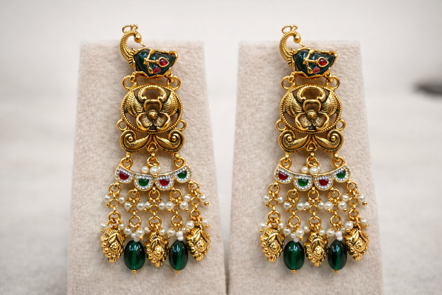 South Indian Bridal Temple Choker Set for Weddings & Festivals