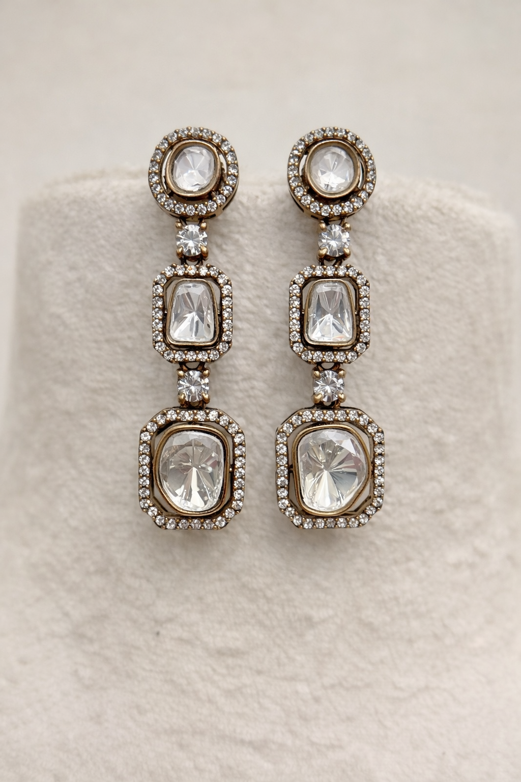 Moissainite Layered Necklace Set-G3511800