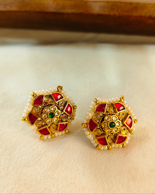 Jadav Stud Earrings-G771400