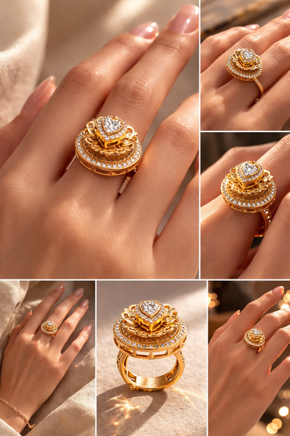 Mossointe Finger Ring