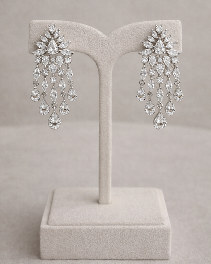 American Zirconia Diamond Necklace Set-G353700