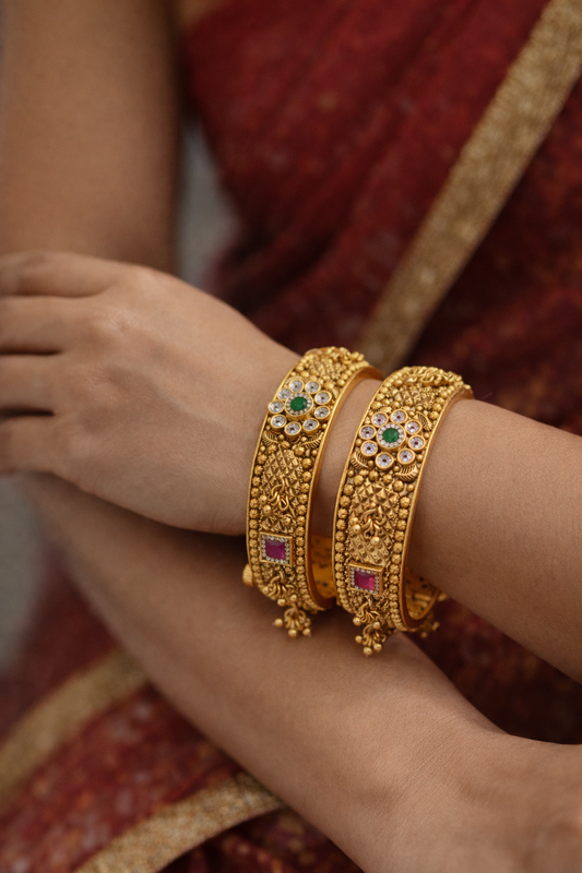 Swarovski Rajwadi Bangles