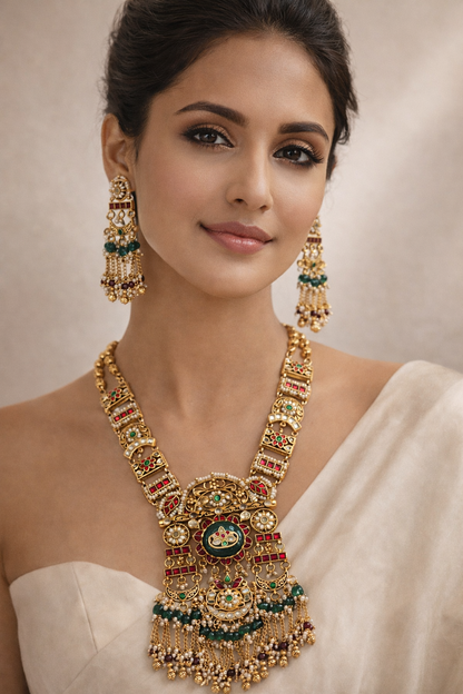 Haritage Long Necklace set