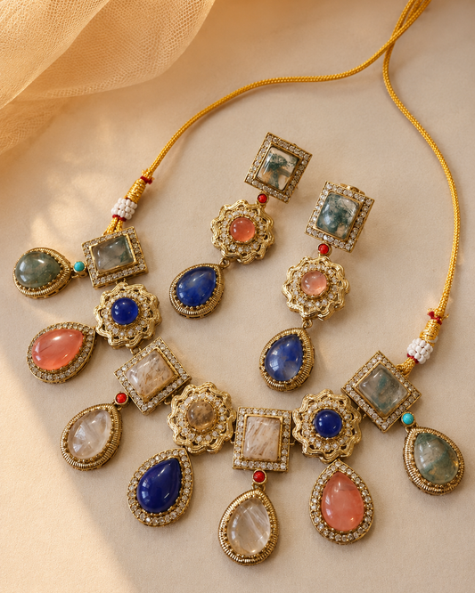Sabyasachi Choker Necklace set-G352600