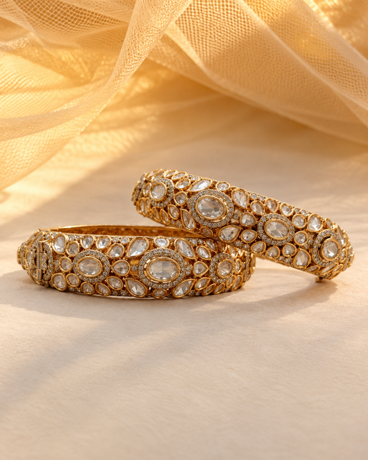 Moissanite Bangles-BGL2318