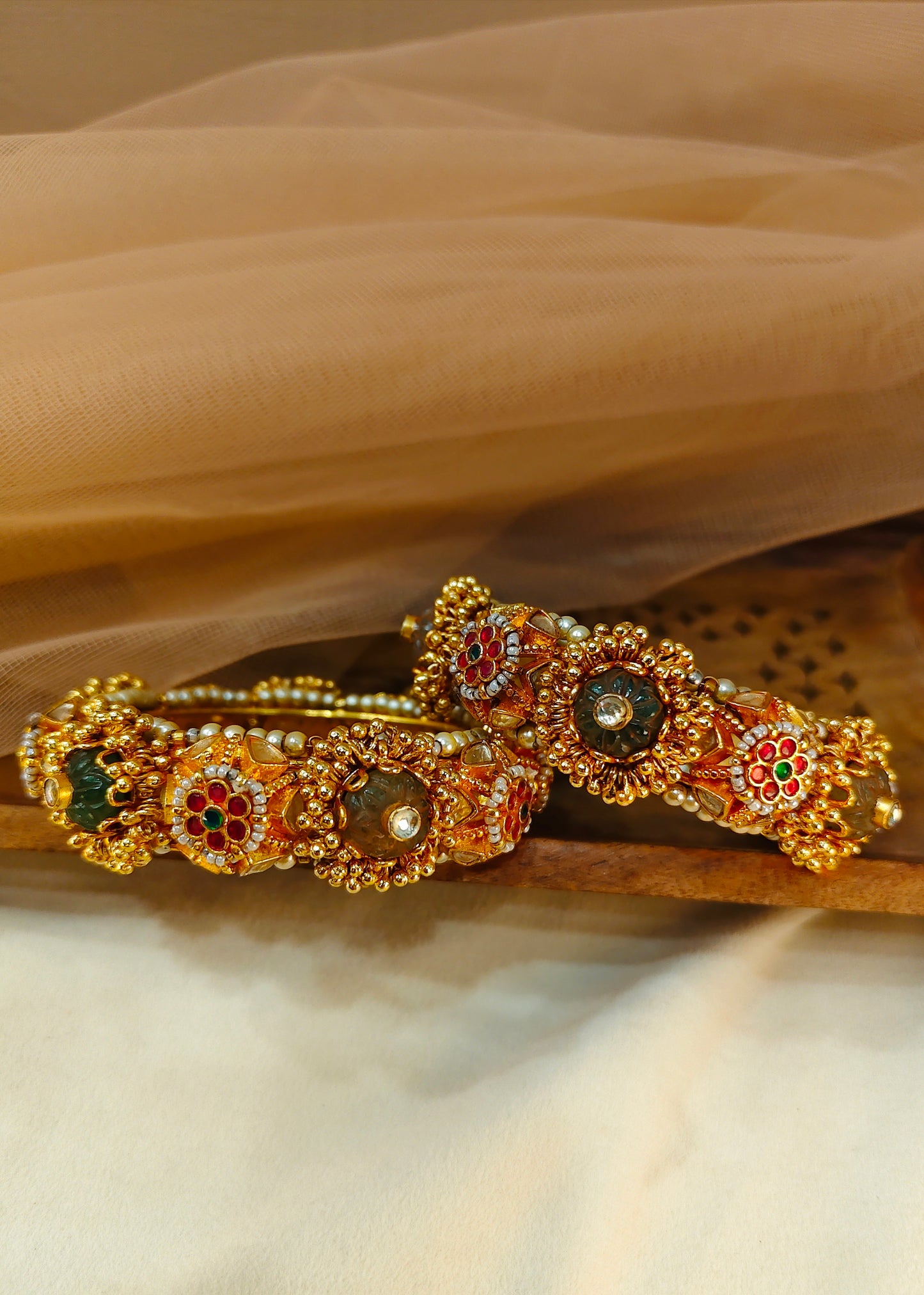 Jadau bangles(set of 2)-G3311000