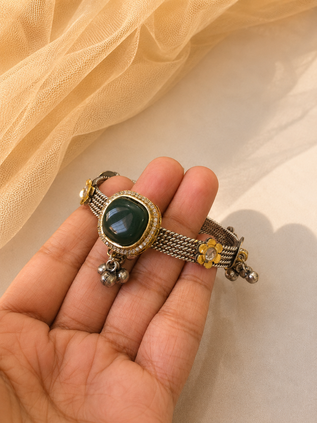 Oxidised Silver Bracelet-G22900