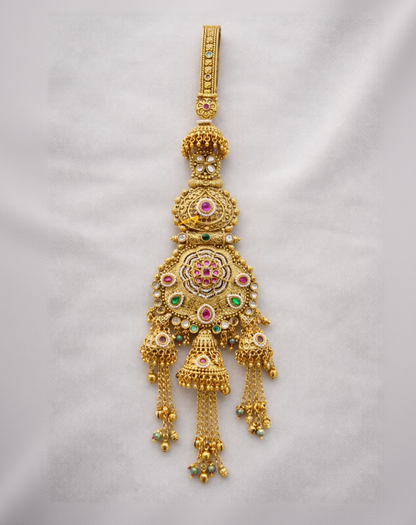 Gold-Toned  Heritage Kamar Challa / Judda-G354200