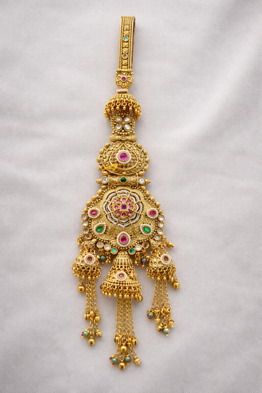 Gold-Toned  Heritage Kamar Challa / Judda-G354200