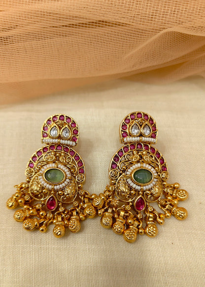 Antique Gold-Plated Choker Set -G353800