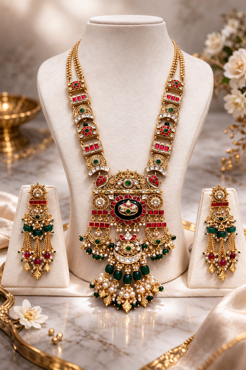 Maharani Heritage Long Necklace set