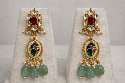 Heritage Pachi Kundan Choker Necklace Set