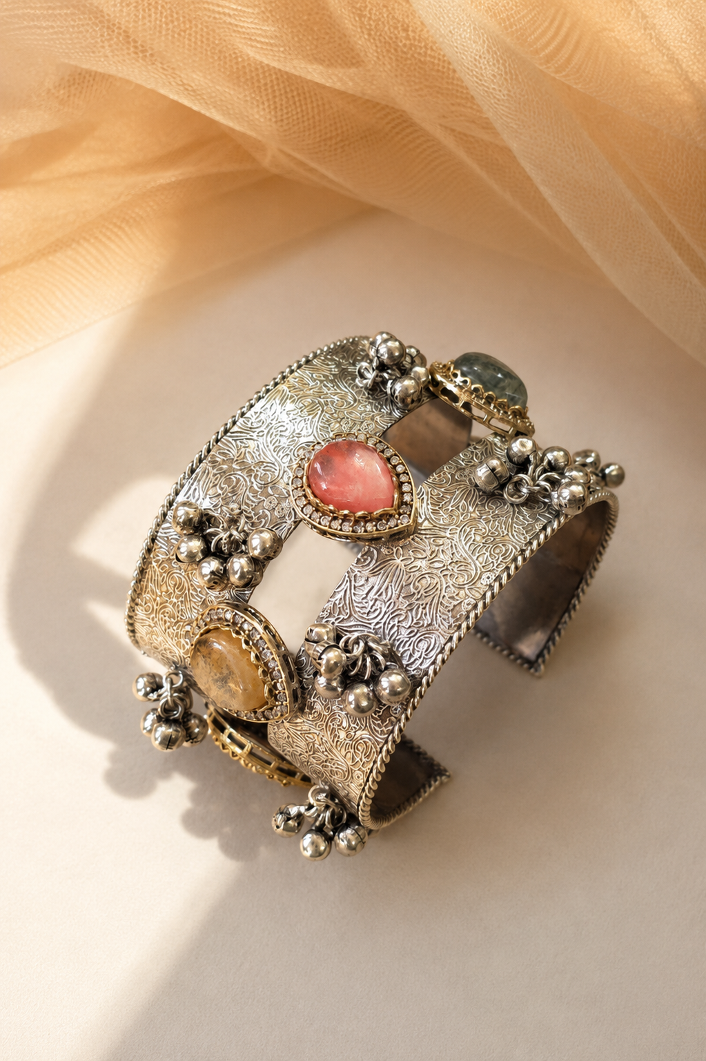Oxidized Cuff Bracelet-G771800